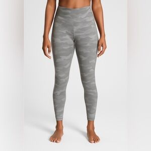 Athleta Gray Camouflage Leggings